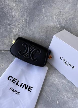 Кожаная сумка celine