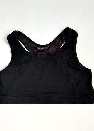 Топ спортивний жіночий h&m р. с чорний