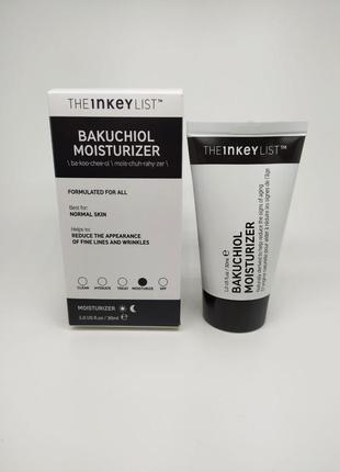 Сыворотка-крем омолаживающая с бакучиолом the inkey list bakuchiol moisturiser bakuchiol retinol alt