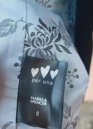Черный кардиган per una marks and spencer пиджак удлиненный4 фото