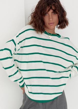 Джемпер в стилі casual💚