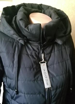 Черная молодежная женская куртка "автоледи", с капюшоном, демисезонная6 фото