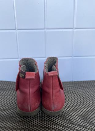 Кожаные ботинки на осень6 фото