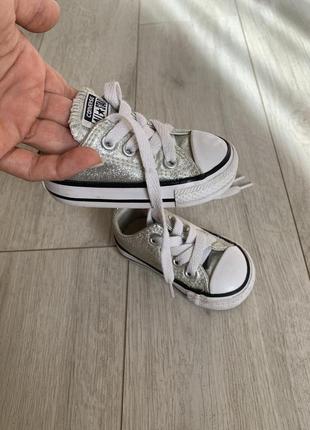 Кросівки, кросівки кеди converse 19р/11 см5 фото