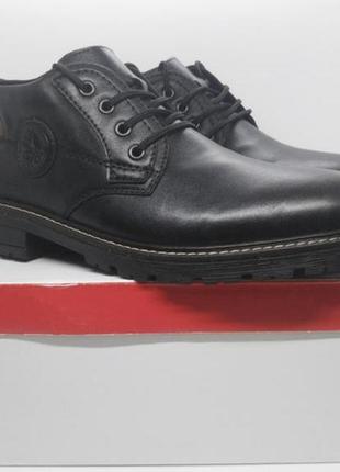 Кожаные зимние ботинки rieker antistress оригинал