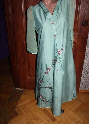 Плаття довге в східному стилі misslook