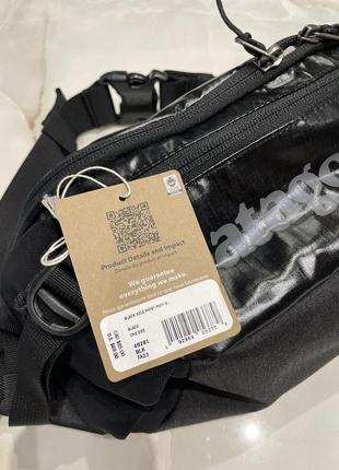 Бананка patagonia black hole waist pack 5l оригінал сумка на пояс оригинал2 фото