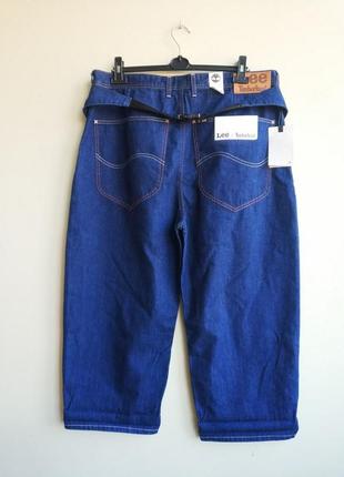 Мужские широкие джинсы loose crop jean l70jgt36 lee&amp;timberland 36/32 оригинал5 фото