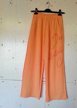 Летние трикотажные брюки кюлоты туречки