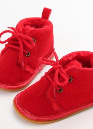 Демисезонные ботинки малышам 13см,12см,11см1 фото