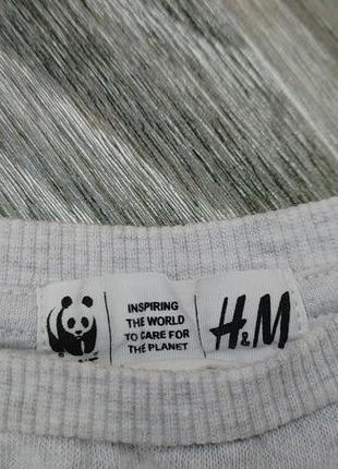 Світшот кофта фліс для дівчинки h&m 2/98 3/985 фото