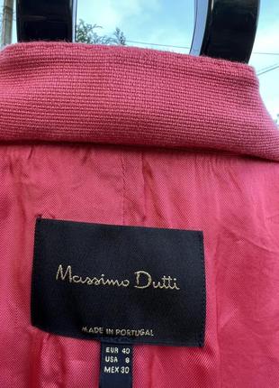 Massimo dutti іспанія стильний оригінальний подовжений піджак блейзер м7 фото