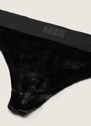 Оксамитовий комплект білизни victoria's secret pink оригінал