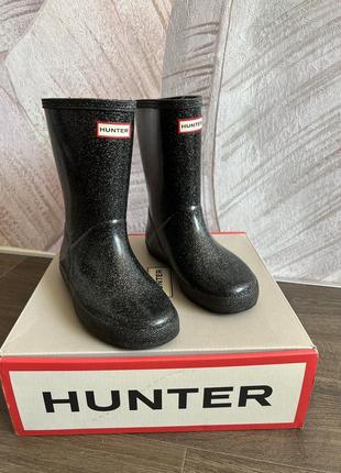 Сапоги резиновые детские hunter boots original