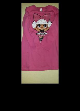 Платтячко з лол,3-4 роки,98-104 див.