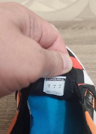 Мужские кеды кроссовки quicksilver size 43/27.5