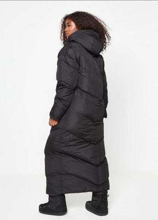 Зимнее длинное пальто missguided3 фото