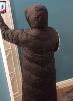 Зимнее длинное пальто missguided6 фото