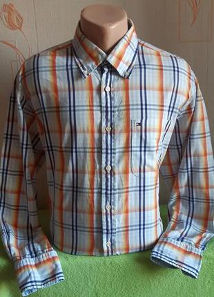 Качественная стильная рубашка tommy hilfiger, made in turkey, молниеносная отправка ⚡💫🚀