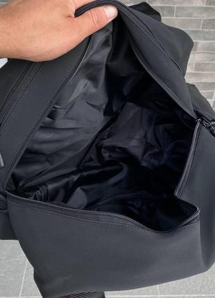 Чорна чоловіча жіноча сумка з відділенням для взуття 42х30х24см10 фото