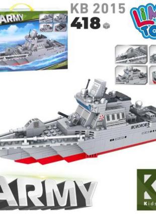Конструктор лего военный корабль