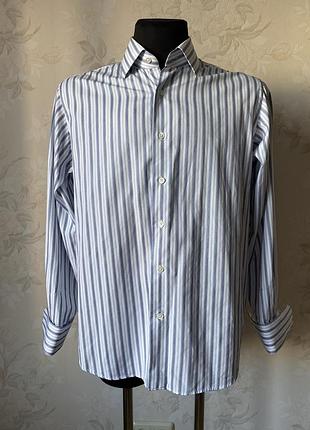 Рубашка ручной работы под запонки the imperial tailoring co.