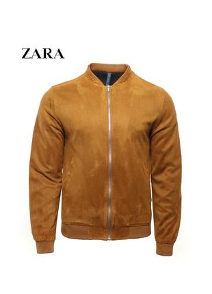 Чоловіча красива куртка бомбер zara man оригінал [ l ]