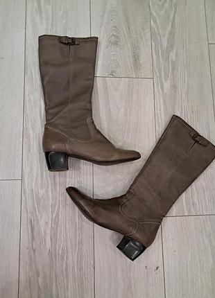 Чобітки шкіряні