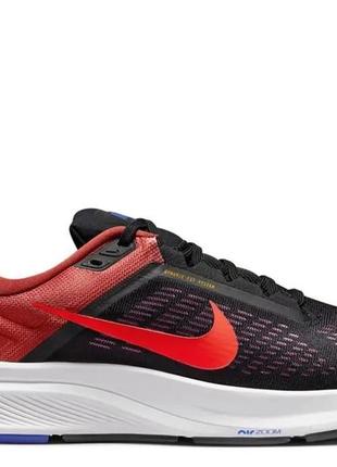 Кросівки для бігу nike air zoom structure 24 black red