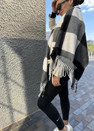 Базовый кашемировый шарф / палантин 🤍2 фото