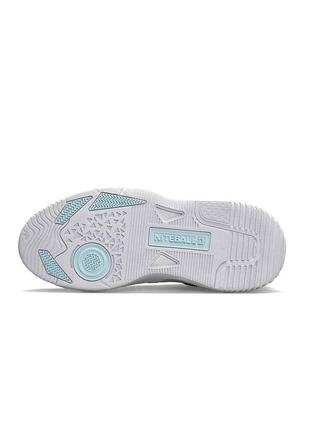 Женские кроссовки adidas originals niteball ll turquoise white3 фото