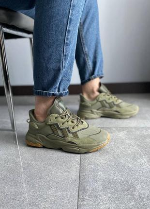 Чоловічі кросівки  adidas ozweego khaki