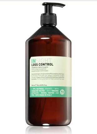 Insight шампунь укрепляющий против выпадения волос loss control fortifying shampoo 900 мл1 фото