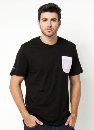 Новая мужская футболка puma mini trend tee black - 100% х/б