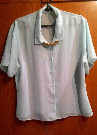 Блуза мятного цвета1 фото