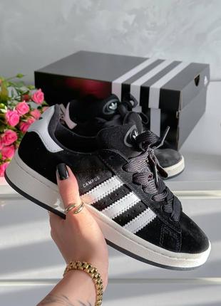 Adidas campus black size 6 discount
