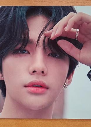 Постер хенджин hyunjin stray kids а3