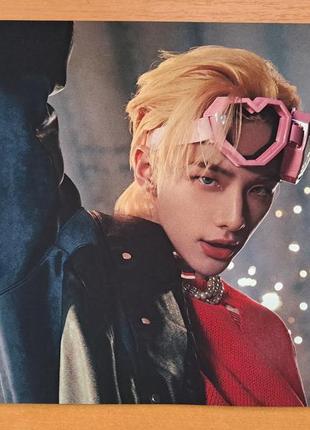 Постер хенджин hyunjin stray kids а3