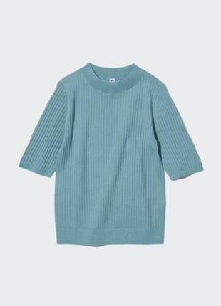 Гольф футболка водолазка из шерсти uniqlo2 фото