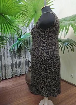Вискозное трикотажное платье, сарафан, размер 50-583 фото