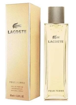 Парфюмированная вода женская lacoste pour femme 90 мл