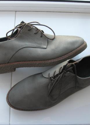 Туфлі spm shoes & boots,р.39-40  устілка 26,5см шкіра1 фото