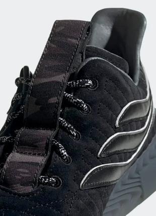 Оригинальные кроссовки adidas sobakov black кожа4 фото