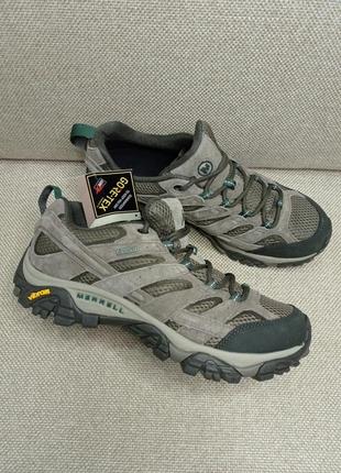 Треккинговые кроссовки полуботинки merrell moab 2 gore-tex (j033329)/ р. 42; 43; 43,5; 44,5; 46; 47 оригинал