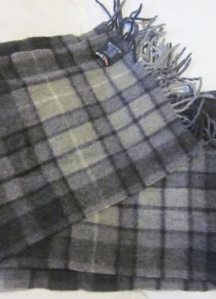 Шарф Barba short-sleeve silk polo shirt 100% шерсть. новый