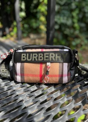 Мужская сумка кросс боди - burberry5 фото