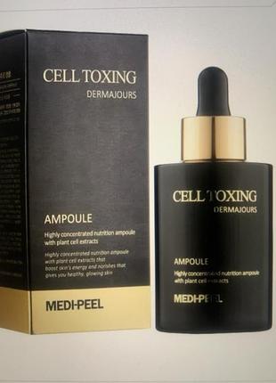 Антивозрастная сыворотка для лица со стволовыми клетками medi-peel cell tox ampoule - 100 мл