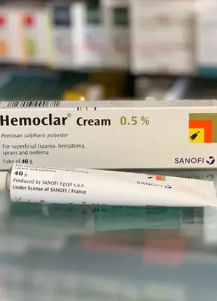 Hemoclar гемоклар 0,5% крем болі в м'язах суглобах 40 г єгипет