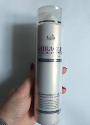 Miracle volume essence. увлажняющая эссенция для фиксации и объема волос1 фото