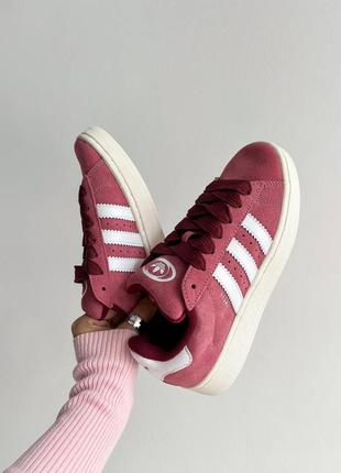 👟 кроссовки adidas campus 00s pink/white/ наложка bs👟